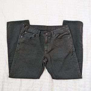 NWOT American Eagle Original Straight Dark Grey Jeans, 32/30